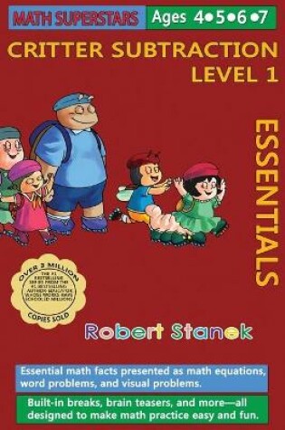 Cover of Math Superstars Subtraction Level 1, Library Hardcover Edition