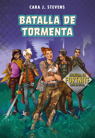 Book cover for Batalla de tormenta: Aventura en Fortnite Libro no Oficial / Battle Storm: An Unofficial Fortnite Novel