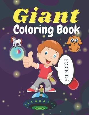 Book cover for Giant Coloring Book FOR KIDS