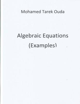 Book cover for Algebraic Equations(Examples)