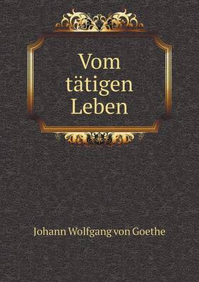 Book cover for Vom tätigen Leben