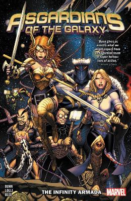 Book cover for Asgardians Of The Galaxy Vol. 1: The Infinity Armada