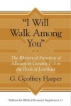 Book cover for "I Will Walk Among You"