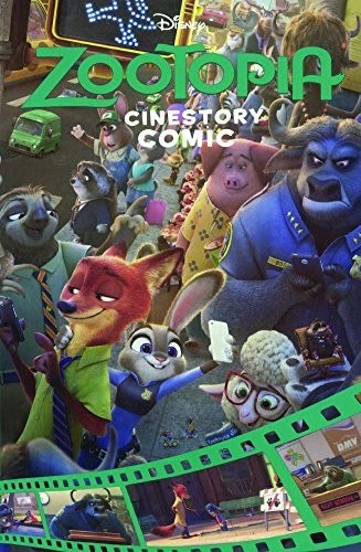 Book cover for Disney Zootopia Cinestory