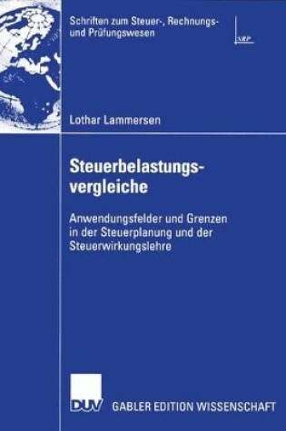 Cover of Steuerbelastungsvergleiche