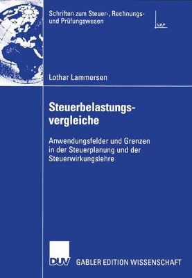 Book cover for Steuerbelastungsvergleiche