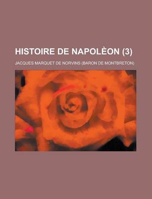 Book cover for Histoire de Napoleon (3)