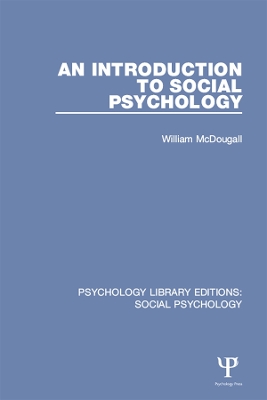 Cover of An Introduction to Social Psychology