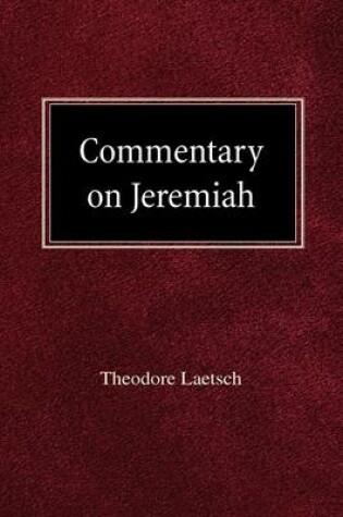 Cover of Commentary on Jeremiah
