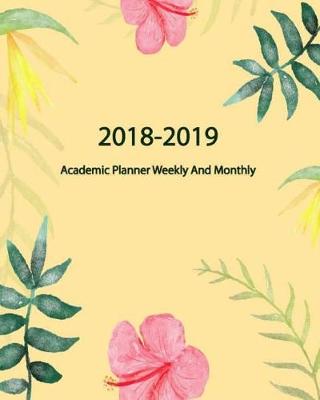 Book cover for 2018-2019 Academic Planner