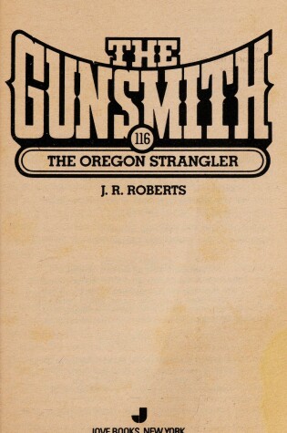 Cover of The Gunsmith 116: Oregon