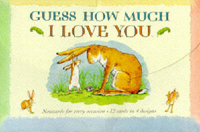 Book cover for Guess How Much I Love You X 12 Note Card