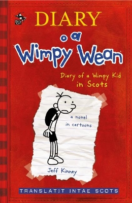 Book cover for Diary o a Wimpy Wean