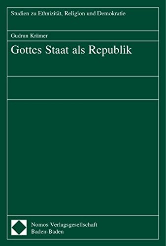 Book cover for Gottes Staat ALS Republik