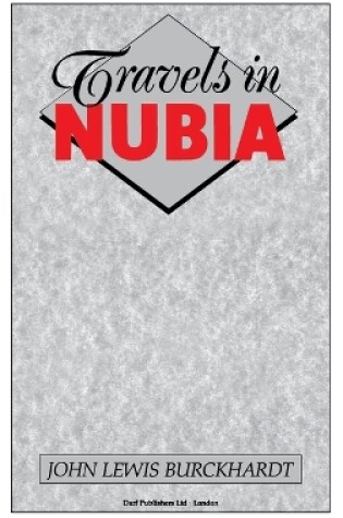 Cover of Travels in Nubia