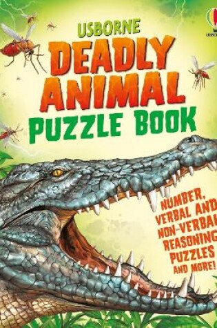 Cover of Deadly Animal Puzzle Book