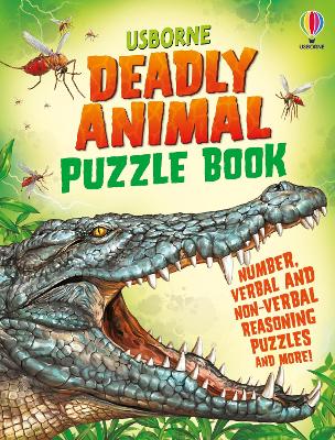 Cover of Deadly Animal Puzzle Book