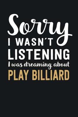 Book cover for I was Dreaming about Play Billiard