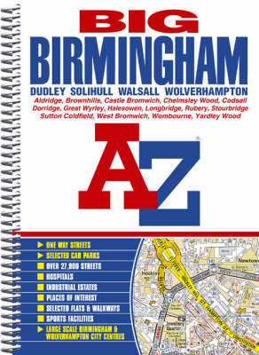 Cover of Big Birmingham Street Atlas