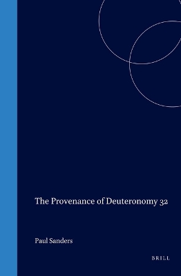 Cover of The Provenance of Deuteronomy 32