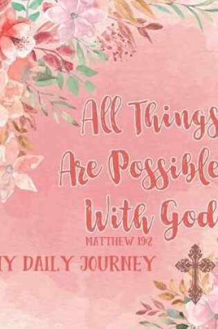 Cover of All Things Are Possible with God Matthew 19