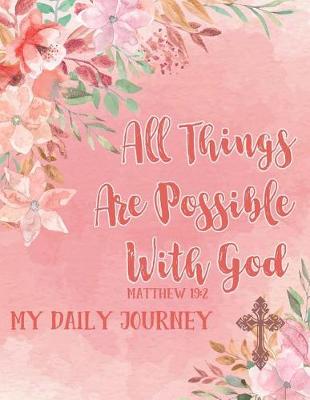 Book cover for All Things Are Possible with God Matthew 19