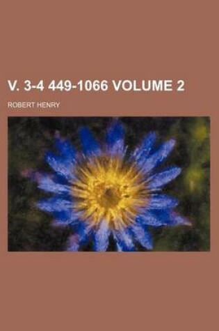Cover of V. 3-4 449-1066 Volume 2
