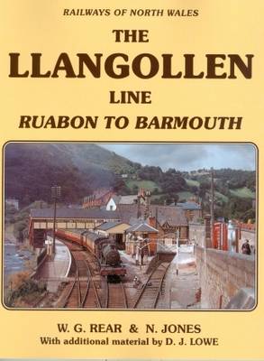 Book cover for Railways of North Wales the Llangollen Line