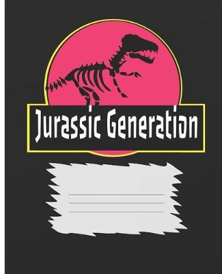 Book cover for Pink Black Jurassic Generation