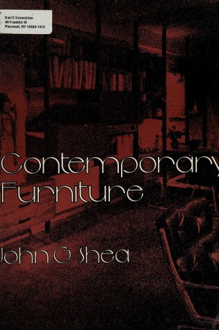 Cover of Contemporary Furniture