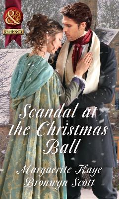 Book cover for Scandal At The Christmas Ball