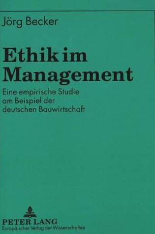 Cover of Ethik Im Management