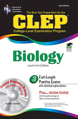 Cover of CLEP Biology W/ CD-ROM