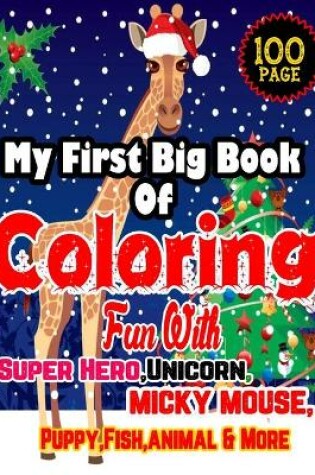 Cover of My First Big Book of Coloring