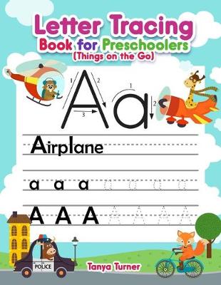 Book cover for Letter Tracing Book for Preschoolers (Things on the Go)