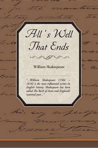 Cover of All's Well That Ends Well (eBook)