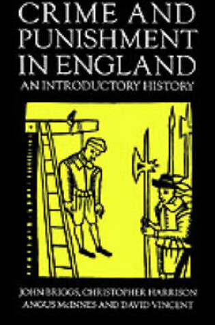 Cover of Crime and Punishment in England, 1100-1990