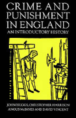Book cover for Crime and Punishment in England, 1100-1990
