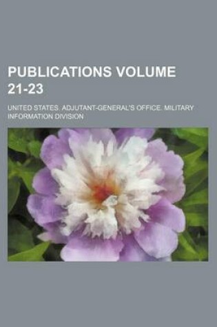 Cover of Publications Volume 21-23