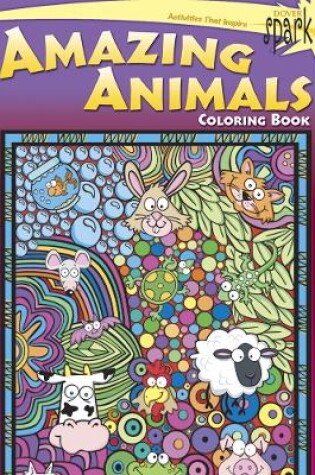Cover of Spark -- Amazing Animals Coloring Book