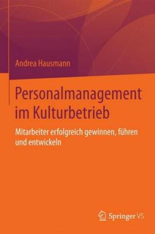 Cover of Personalmanagement Im Kulturbetrieb