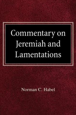 Cover of Commetary on Jeremiah and Lamentations