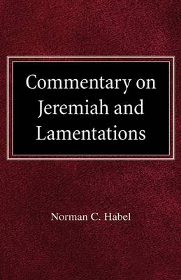 Book cover for Commetary on Jeremiah and Lamentations