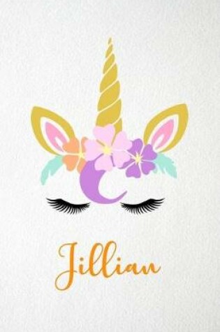 Cover of Jillian A5 Lined Notebook 110 Pages