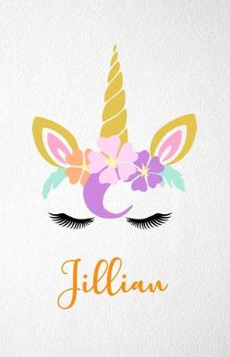 Book cover for Jillian A5 Lined Notebook 110 Pages