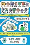 Book cover for Printable Crafts for Kids (Cut and paste Monster Factory - Volume 3)