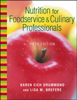 Book cover for Nutrition for Foodservice and Culinary Professionals