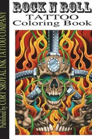 Cover of Rock and Roll Coloring Book