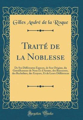 Book cover for Traité de la Noblesse