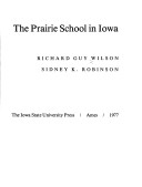 Cover of The Prairie School in Iowa